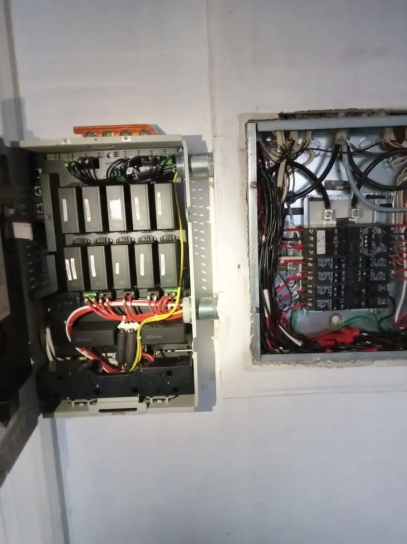 Electrical panel upgrade completed for Security Camera Wiring in Pembroke Park